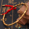 TCC™ Natural Tibetan Copper Long Bead Pair Good Luck Charm Bracelet